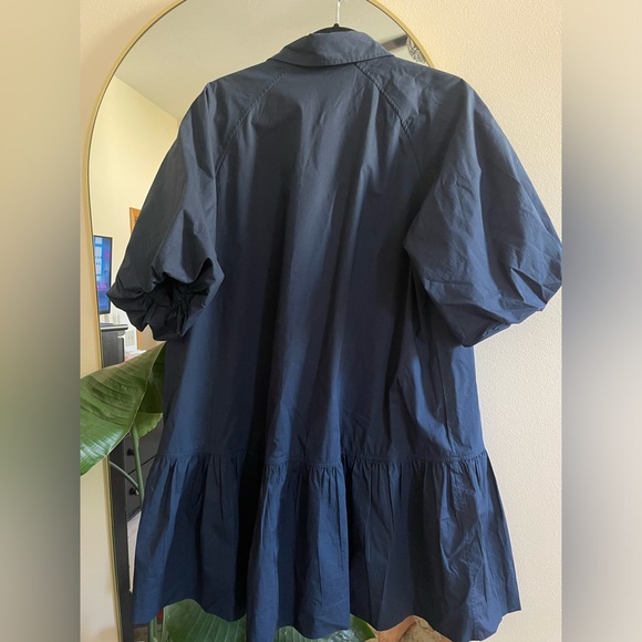 Jonathan Simkhai Navy Mini Dress - Picture 4 of 5